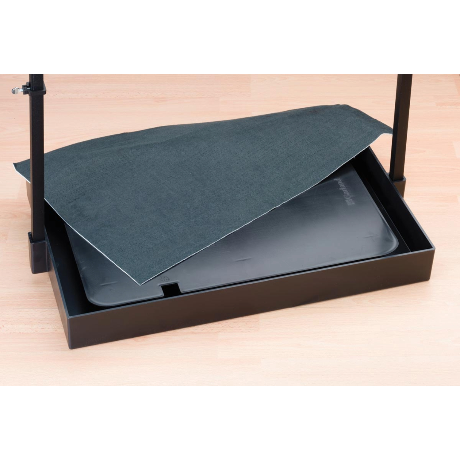 Micro Küchengarten LED Schwarz – 8-Watt LED Vollspektrum-Licht, Selbstbewässerungssystem, Perfekt für Kräuter, Salate & Zimmerpflanzen, 50 x 20 x 45 cm
