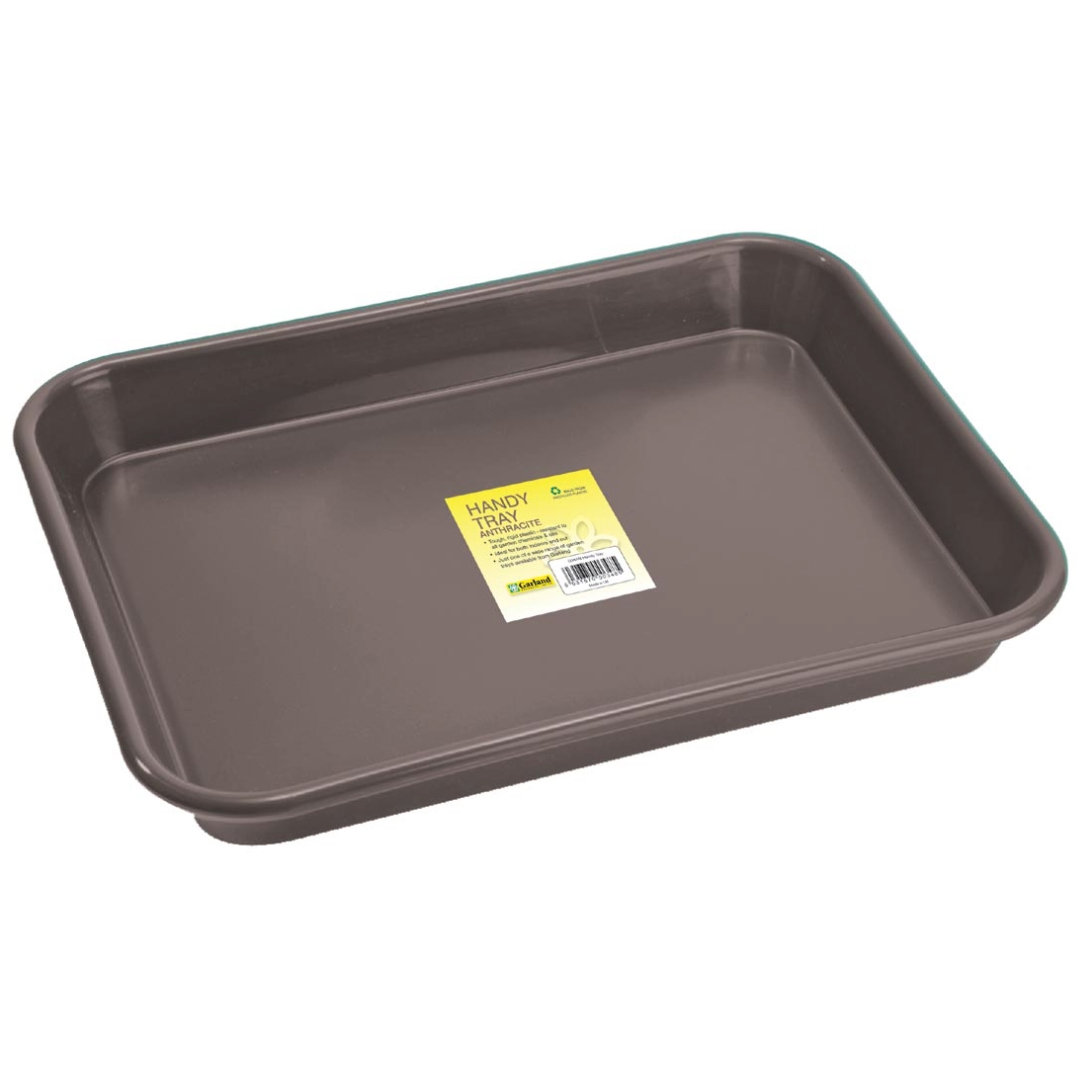Robuste Pflanzschale 41 x 31 x 4,5 cm – vielseitig einsetzbar, aus 100 % recyceltem Kunststoff, ideal für Garten, Küche & Pflanzen