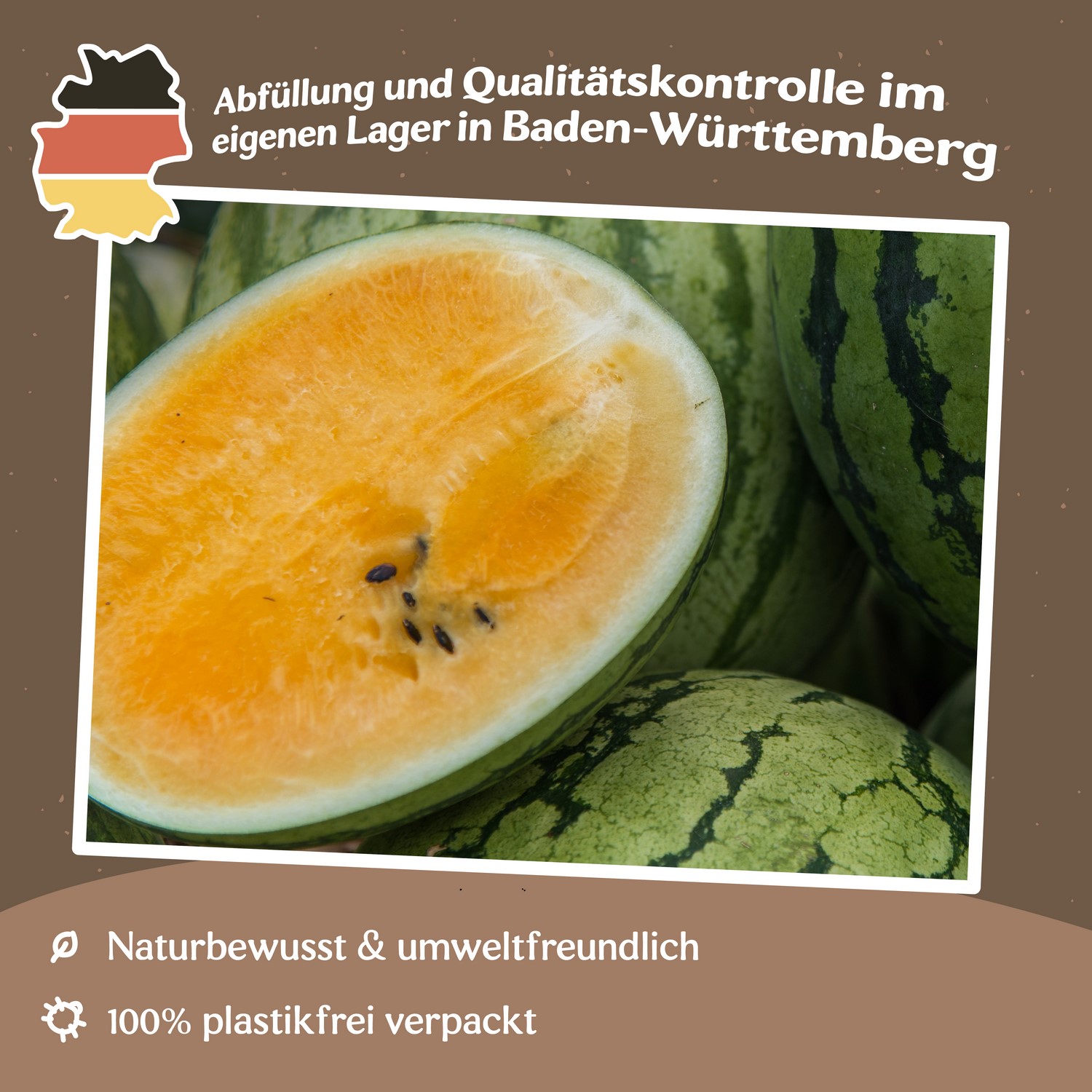 Wassermelone Orangeglo Samen 