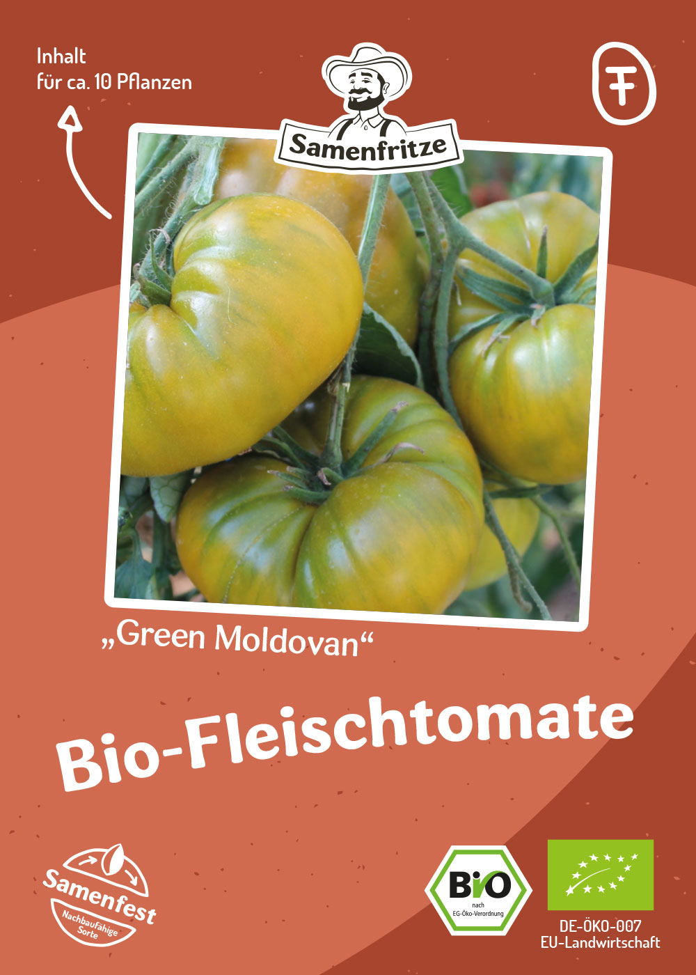 Green Moldovan Bio-Tomatensamen